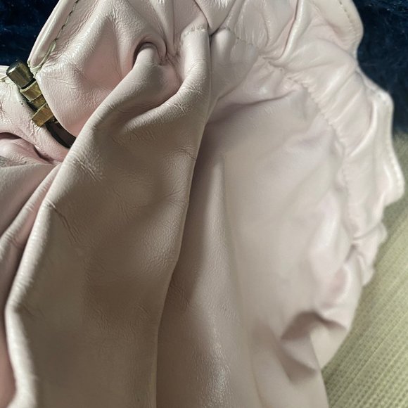 Pink  Vintage leather Petite crossbody - Picture 7 of 10